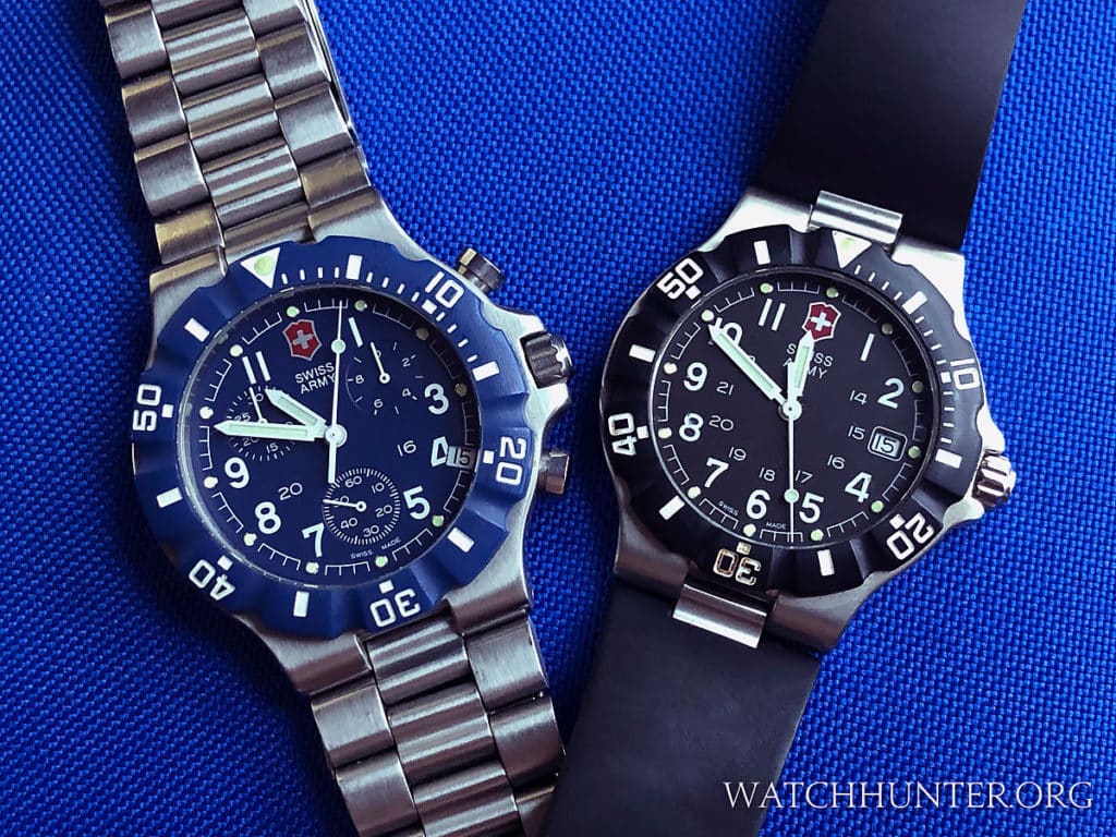 Blue dial and bezel are more dynamic