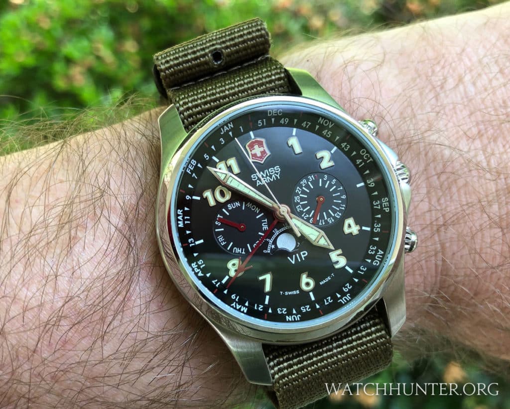Observers might mistake the Odyssey VIP for a chronograph