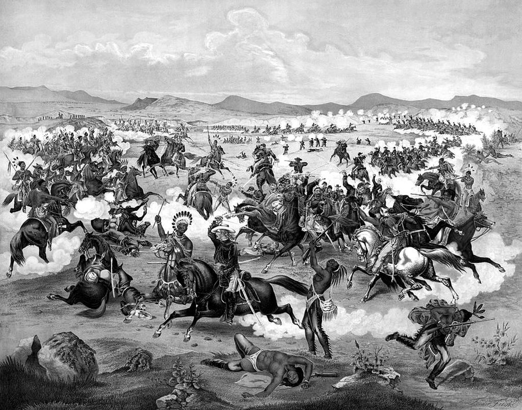 Custer's Last Charge: Image: Library of Congress