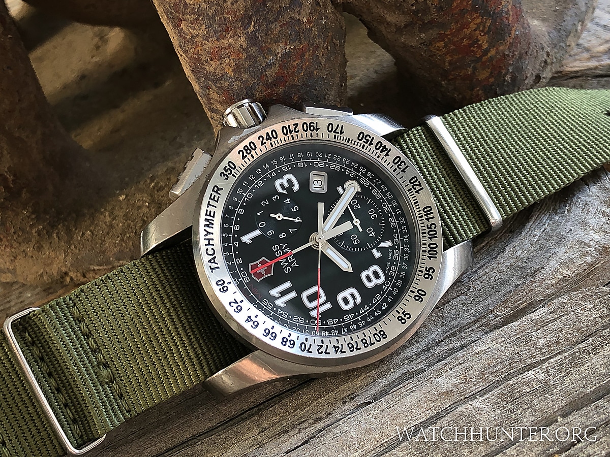 MEET THE WATCH Victorinox Swiss Army Ground Force 60 60 Chronograph Watch Hunter Watch Reviews Photos and Articles