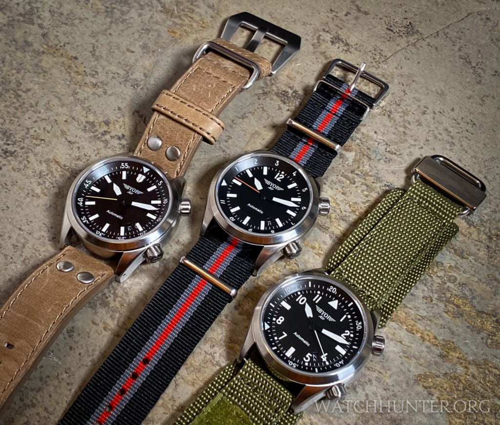 Strap Swapping on BYOP Watches