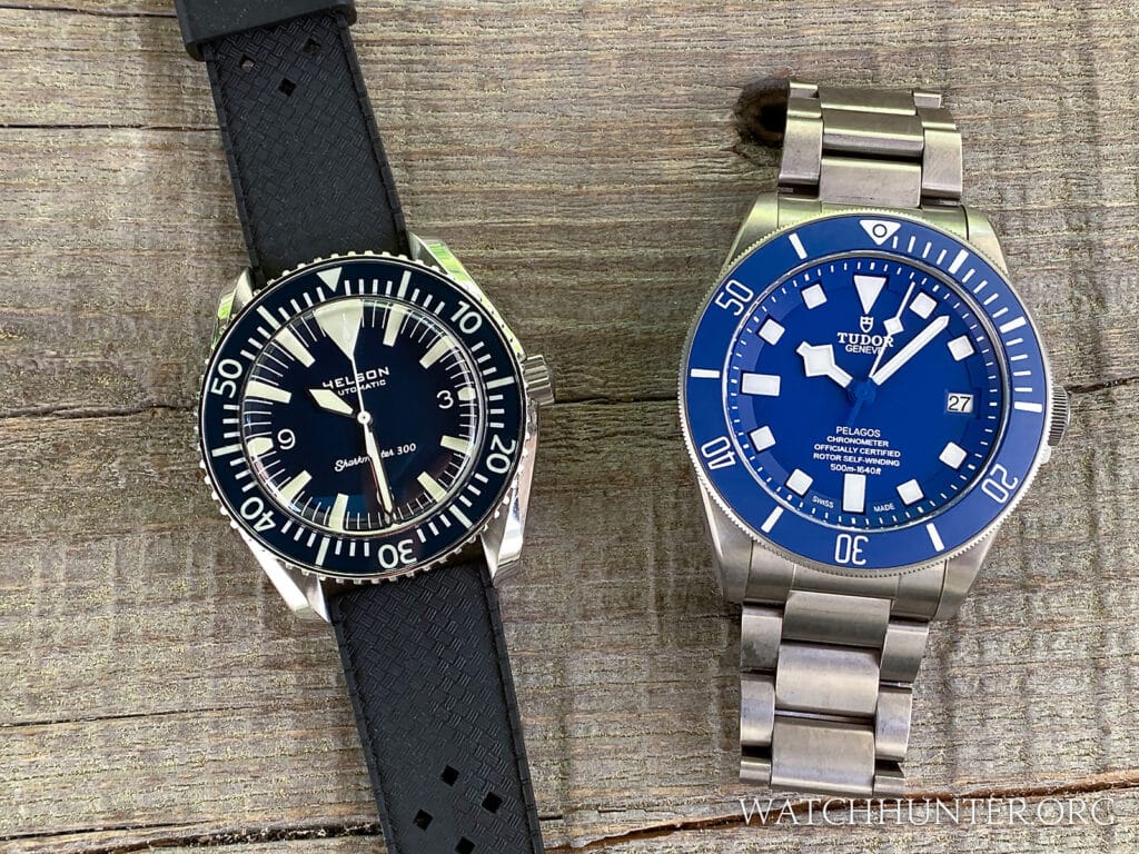 Helson Sharkmaster 300 vs. Tudor Pelagos