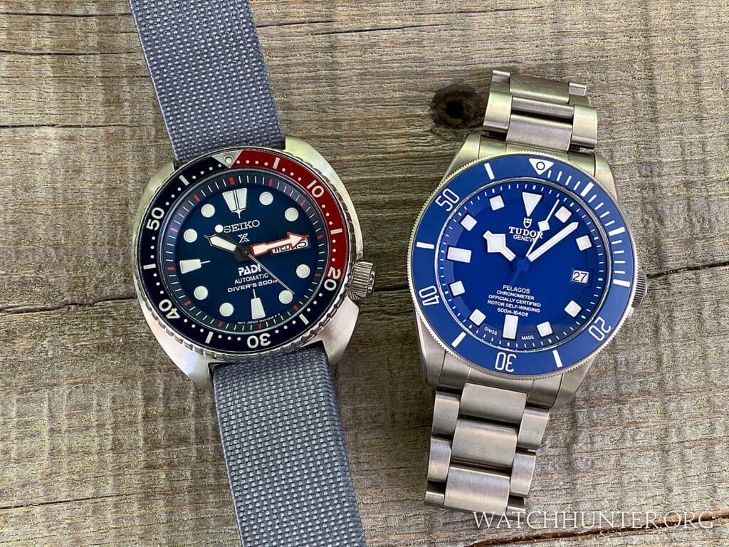 Seiko PADI Turtle vs. Tudor Pelagos