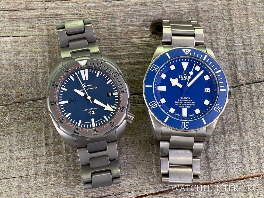 Sinn T2B vs. Tudor Pelagos