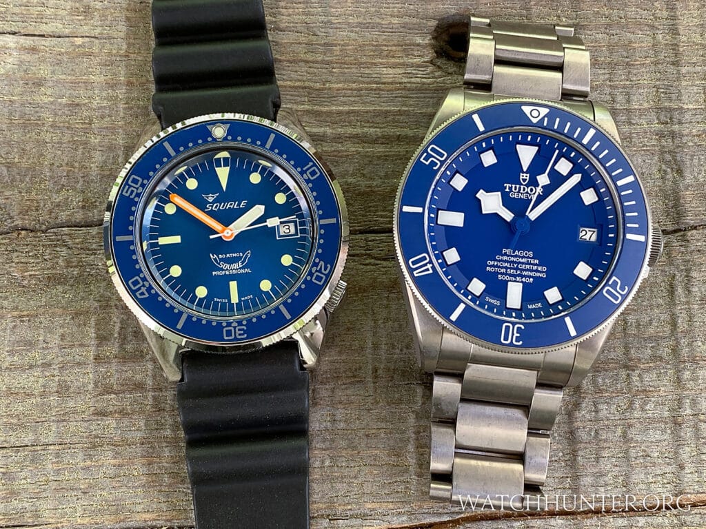 Squale 1521 vs. Tudor Pelagos