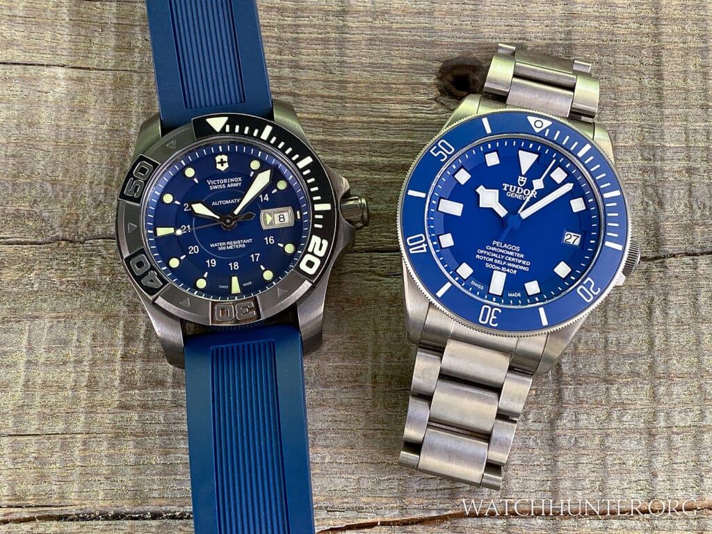 Victorinox Swiss Army Divemaster 500 Mechanical vs. Tudor Pelagos