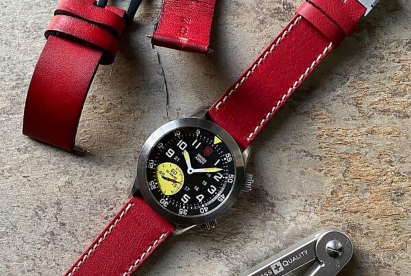 Victorinox Swiss Army Strap Swap using an Infantry Vintage Chronograph Jubilee 2009 Limited Edition watchband