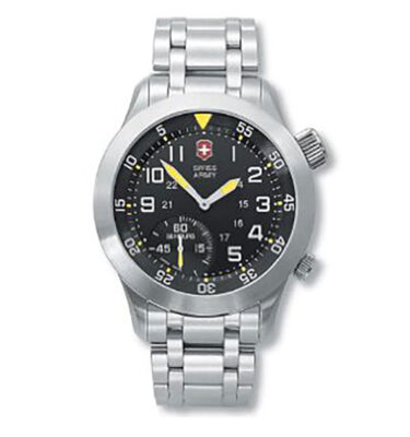 Victorinox Swiss Army – 24045 – Airboss Mach 4 XL, Yellow Accents, Bracelet