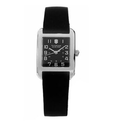 Victorinox Swiss Army – 24049 – Alliance Rectangle Small, Black Dial