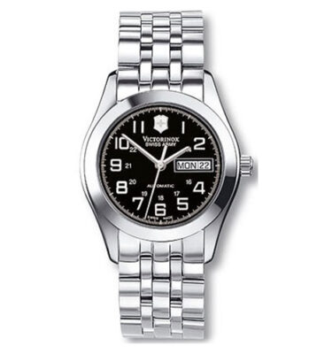 Victorinox Swiss Army – 24052 – Alliance Automatic, Black Dial, Bracelet