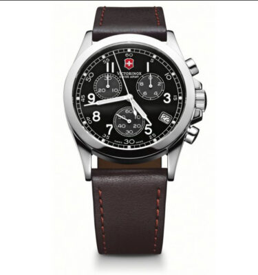 Victorinox Swiss Army – 24071 – Infantry Chrono Black, Strap