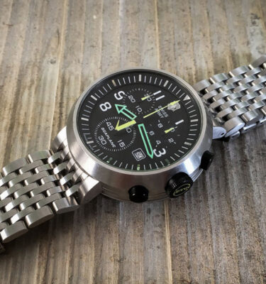 Victorinox Swiss Army – 24075-steel – Seaplane Chrono with Steel Bracelet