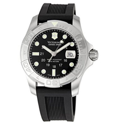 Victorinox Swiss Army – 241036 – Dive Master 500 Black, Quartz, Strap