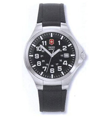 Victorinox Swiss Army – 24104 – Base Camp, Black Strap
