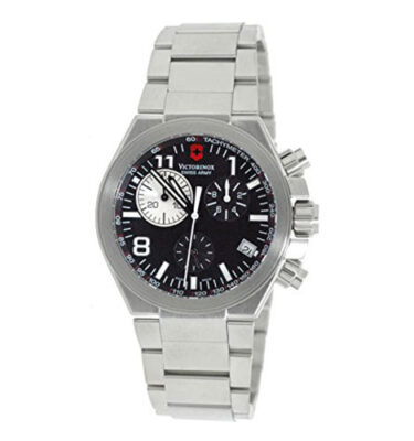 Victorinox Swiss Army – 241158 – Convoy Chrono, Black Dial, Bracelet