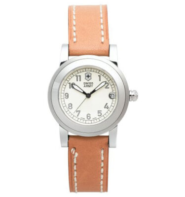 Victorinox Swiss Army – 24117 – Cavalier Small Round, Tan Strap