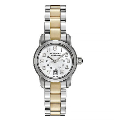 Victorinox Swiss Army – 241184 – Vivante MOP (Mother of Pearl) Dial, Round, Two-Tone, Bracelet