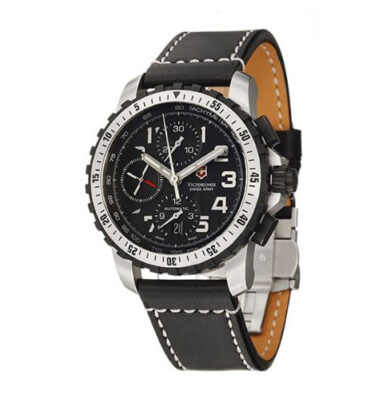 Victorinox Swiss Army – 241195 – Alpnach Chrono Mechanical, Black, Strap