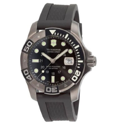 Victorinox Swiss Army – 241263 – Dive Master 500 Black, Quartz, Strap