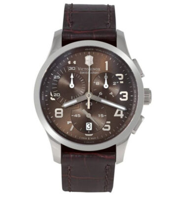 Victorinox Swiss Army – 241297 – Alliance Chrono, Dark Brown Strap