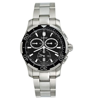 Victorinox Swiss Army – 241302 – Alliance Sport Chrono, Black Dial, Bracelet