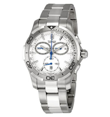 Victorinox Swiss Army – 241303 – Alliance Sport Chrono, White Dial, Bracelet