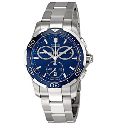 Victorinox Swiss Army – 241304 – Alliance Sport Chrono, Blue Dial, Bracelet