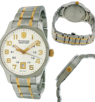 Victorinox Swiss Army – 241324 – Alliance Two-Tone, Large, Bracelet