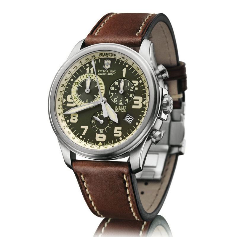 リストウォッチ Victorinox Swiss Army - 241328 - Infantry Vintage Quartz Chrono