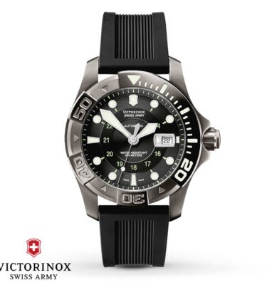 Victorinox Swiss Army – 241355 – Dive Master 500 Mechanical (v.1), Black, Strap