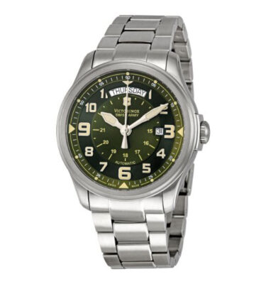 Victorinox Swiss Army – 241374 – Infantry Vintage Mechanical, Green Dial, Bracelet