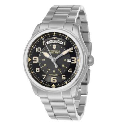 Victorinox Swiss Army – 241375 – Infantry Vintage Mechanical, Black Dial, Bracelet