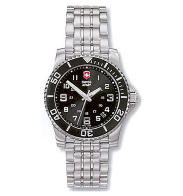 Victorinox Swiss Army – 24138 – Maverick II Small, Black Dial, Bracelet