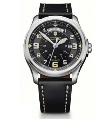 Victorinox Swiss Army – 241397 – Infantry Vintage Mechanical, Day-Date, Black Dial