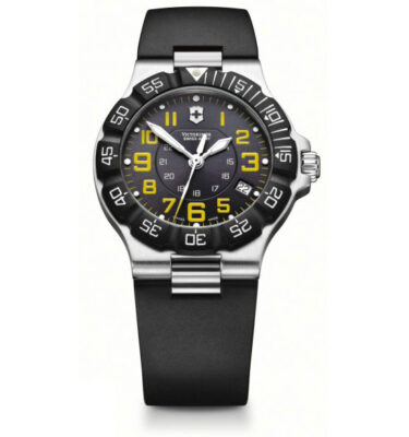 Victorinox Swiss Army – 241412 – Summit XLT, Black Dial with Yellow Accents