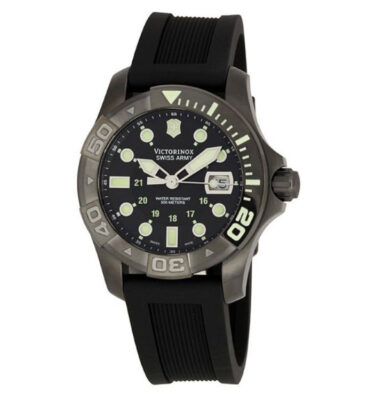 Victorinox Swiss Army – 241426 – Dive Master 500, Black, Quartz, Strap
