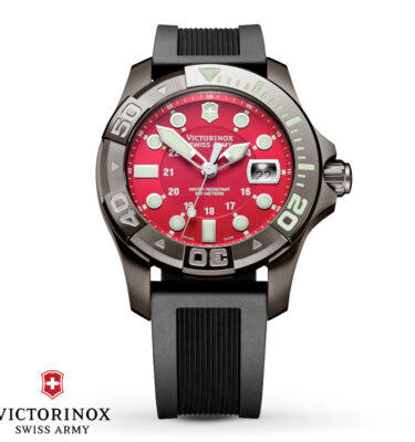 Victorinox Swiss Army – 241427 – Dive Master 500, Red, Quartz, Strap