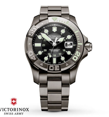 Victorinox Swiss Army – 241429 – Dive Master 500, Black, Quartz, Bracelet