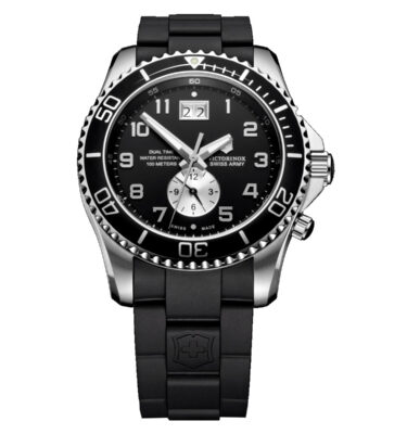 Victorinox Swiss Army – 241440 – Maverick GS Dual GMT, Black Dial
