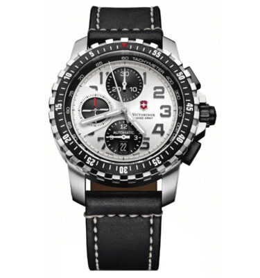 Victorinox Swiss Army – 241450 – Alpnach Chrono Mechanical, White, Strap