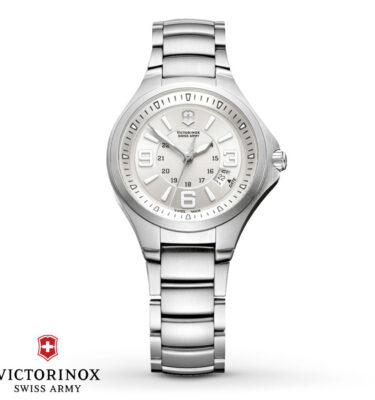Victorinox Swiss Army – 241469 – Base Camp, Silver Dial, Bracelet