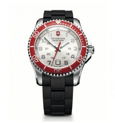 Victorinox Swiss Army – 241484 – Maverick GS, White Dial, Black Bezel