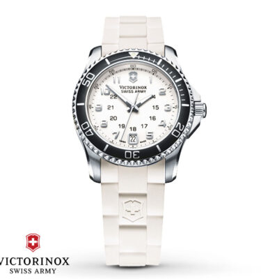 Victorinox Swiss Army – 241491 – Maverick GS, White Dial, Black Bezel