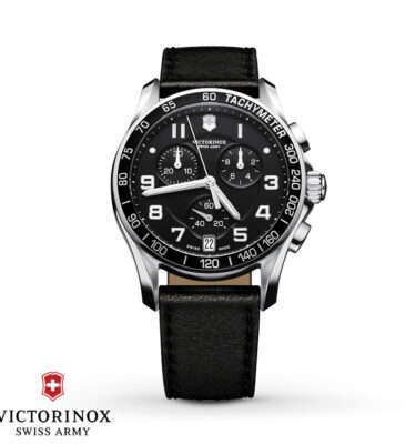 Victorinox Swiss Army – 241493 – Chrono Classic, Black Dial, Black Bezel