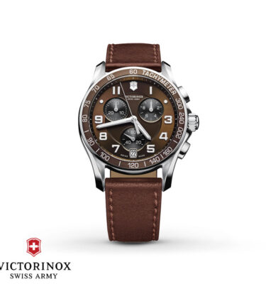 Victorinox Swiss Army – 241498 – Chrono Classic, Brown Dial and Bezel