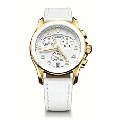 Victorinox Swiss Army – 241511 – Chrono Classic Ceramic Bezel, Gold PVD