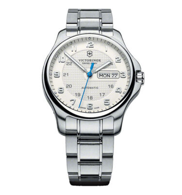 Victorinox Swiss Army – 241548 – Officer’s Mechanical Silver, Bracelet
