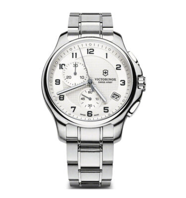 Victorinox Swiss Army – 241554 – Officer’s Chrono Silver, Bracelet