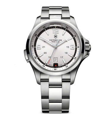 Victorinox Swiss Army – 241571 – Night Vision Silver, Bracelet