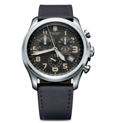 Victorinox Swiss Army – 241578 – Infantry Vintage Quartz Chrono, Gray Dial